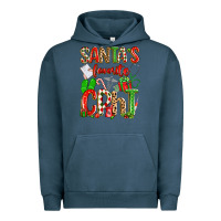 Pigment Midnight Navy santa's favorite cpht Urban Hoodie - texasbilliewilder
