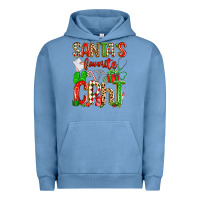 Pigment Pebble Blue santa's favorite cpht Urban Hoodie - texasbilliewilder