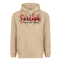 Mushroom christmas teacher Heavyweight Hoodie - MaliasSmallBusiness