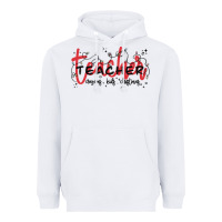 White christmas teacher Heavyweight Hoodie - MaliasSmallBusiness