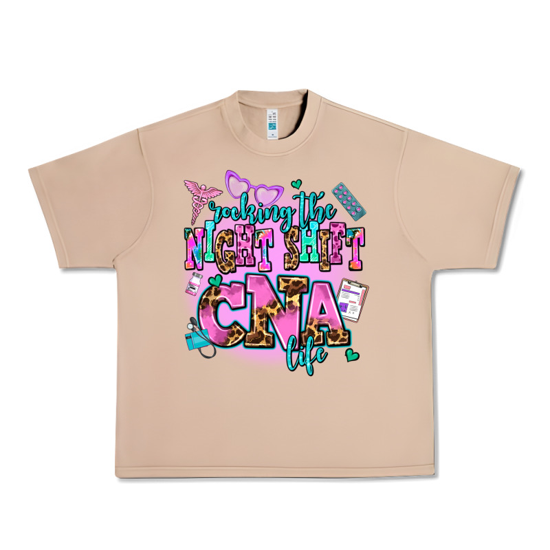Rocking The Night Shift Cna Life Urban Heavy Tee by AdoDesignShop | Teevron