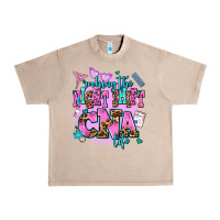 French Oak rocking the night shift cna life Urban Heavy Tee - AdoDesignShop