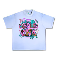 Grape Ice rocking the night shift cna life Urban Heavy Tee - AdoDesignShop