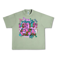 Oil Green rocking the night shift cna life Urban Heavy Tee - AdoDesignShop