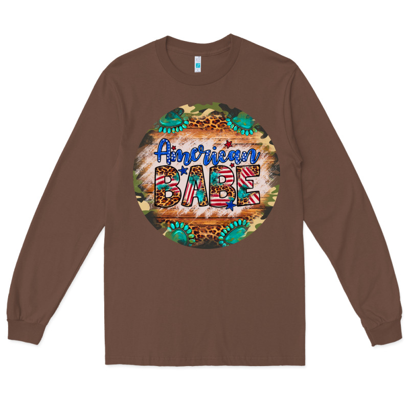 American Babe Long Sleeve Tee by Artiststas | Teevron