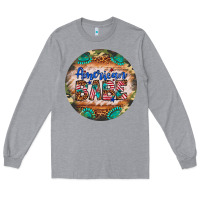 Heather Grey american babe Long Sleeve Tee - Artiststas