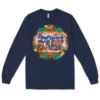 Navy american babe Long Sleeve Tee - Artiststas