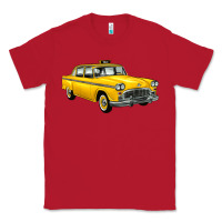Red taxi cab Classic Tee - Artiststas