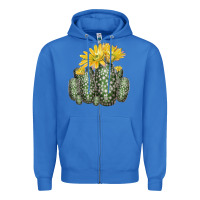 True Royal texas rainbow cactus Zipper Hoodie - LillyAllenDesigns