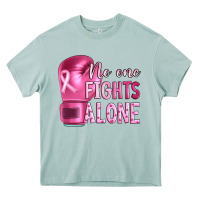 Arona Breast cancer no one fights alone boxing Heavy Core Tee - Artiststas