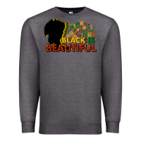 Charcoal Heather black is beautiful Premium Sweatshirt - NancyCooperArtShop