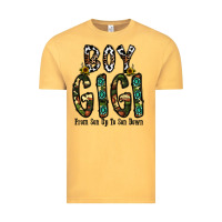 Vintage Mustard boy gigi from son up to son down Vintage Tee - CowhideDigitalArt