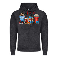 Vintage Black hockey begins after coffee cups Vintage Hoodie - Zillion Design Studio