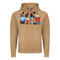 Vintage Camel hockey begins after coffee cups Vintage Hoodie - Zillion Design Studio
