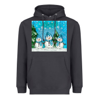 Smoke snowman Heavyweight Hoodie - MaliasSmallBusiness