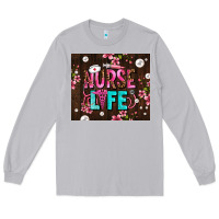 Moon Dust nurse life with pearls Long Sleeve Tee - AdoDesignShop