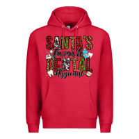 Cardinal santa's favorite dental hygienist Premium Hoodie - Jasminsmagicworld