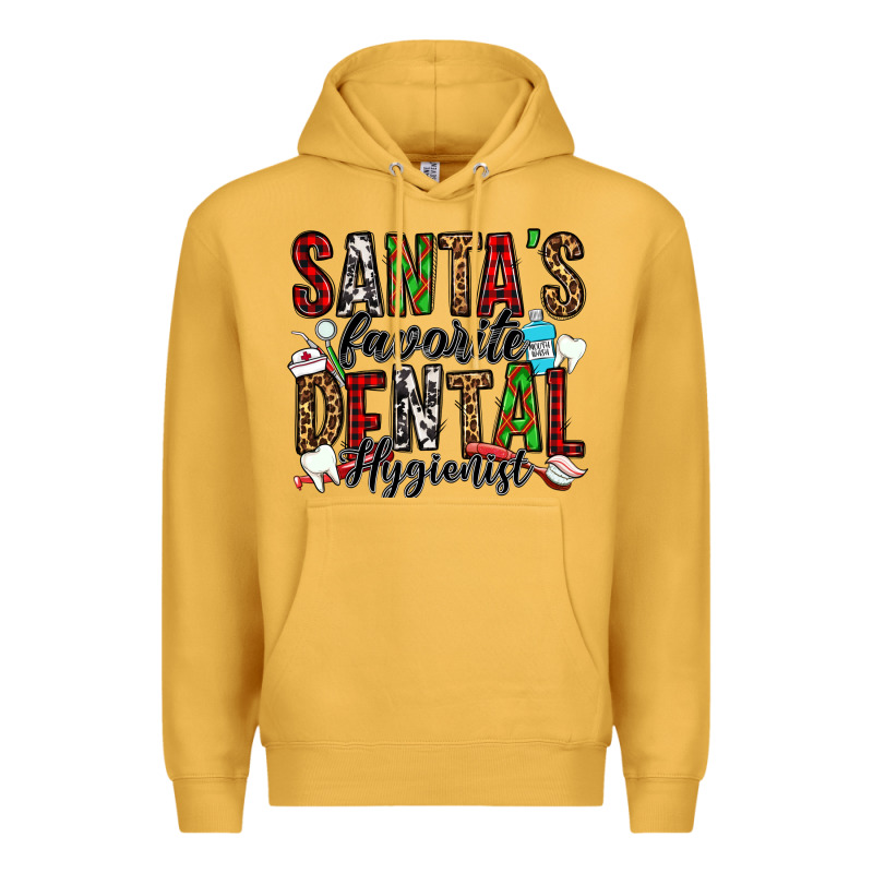 Santa's Favorite Dental Hygienist Premium Hoodie by Jasminsmagicworld | Teevron