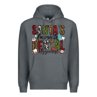 Rock santa's favorite dental hygienist Premium Hoodie - Jasminsmagicworld