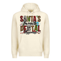 Sandshell santa's favorite dental hygienist Premium Hoodie - Jasminsmagicworld