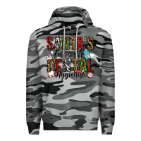 Slate Camo santa's favorite dental hygienist Premium Hoodie - Jasminsmagicworld