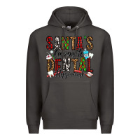 Smoke santa's favorite dental hygienist Premium Hoodie - Jasminsmagicworld