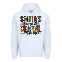 White santa's favorite dental hygienist Premium Hoodie - Jasminsmagicworld