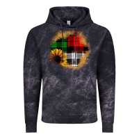 Cloud Black sunflower christmas patch3 Vintage Hoodie - JahusDesignShop