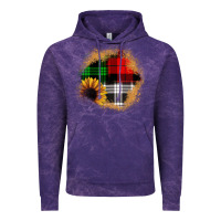 Cloud Purple sunflower christmas patch3 Vintage Hoodie - JahusDesignShop