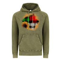 Vintage Olive sunflower christmas patch3 Vintage Hoodie - JahusDesignShop