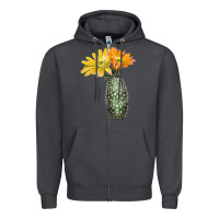 Smoke texas rainbow cactus Zipper Hoodie - LillyAllenDesigns