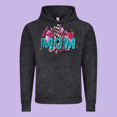 Hot Mess Mom Vintage Hoodie Designed By Zillion Design Studio