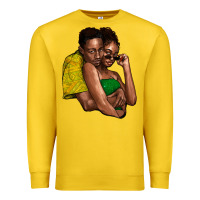 Lemon black couple Premium Sweatshirt - NancyCooperArtShop