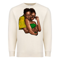 Sandshell black couple Premium Sweatshirt - NancyCooperArtShop
