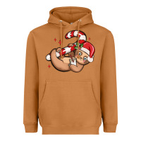 Meerkat cute christmas sloth Heavyweight Hoodie - MaliasSmallBusiness