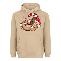 Mushroom cute christmas sloth Heavyweight Hoodie - MaliasSmallBusiness