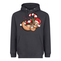 Smoke cute christmas sloth Heavyweight Hoodie - MaliasSmallBusiness