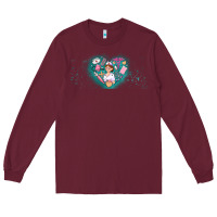 Burgundy nurse and elements Long Sleeve Tee - AdoDesignShop