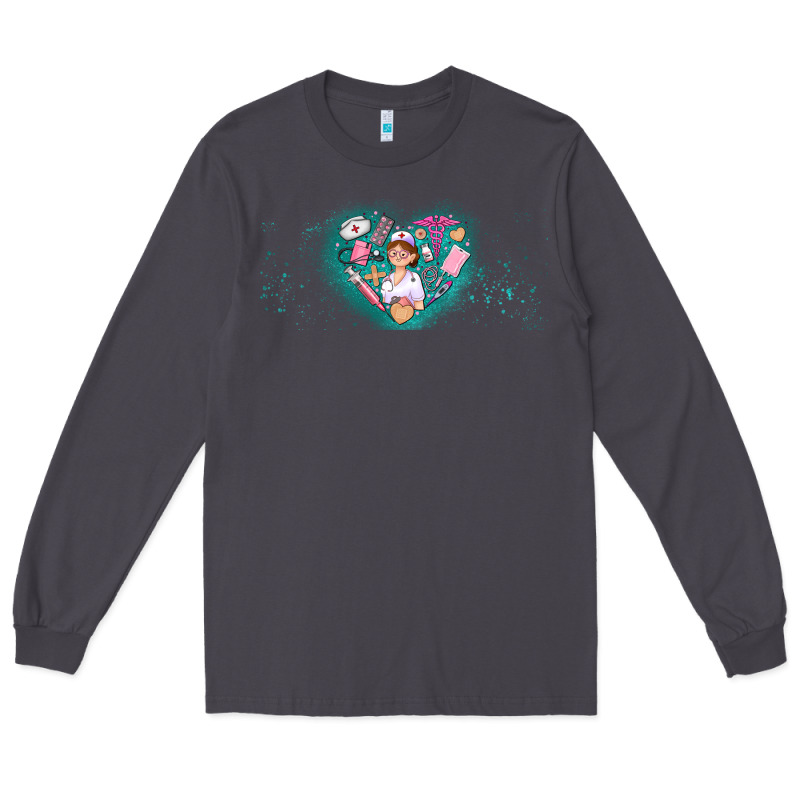 Nurse And Elements Long Sleeve Tee by AdoDesignShop | Teevron