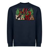 Navy jolly mama Heavyweight Sweatshirt - FaDigitalArtStudio