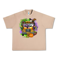 Burro halloween school bus Urban Heavy Tee - AdoDesignShop