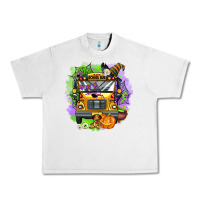 Lunar Rock halloween school bus Urban Heavy Tee - AdoDesignShop