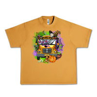 Peanut Butter halloween school bus Urban Heavy Tee - AdoDesignShop