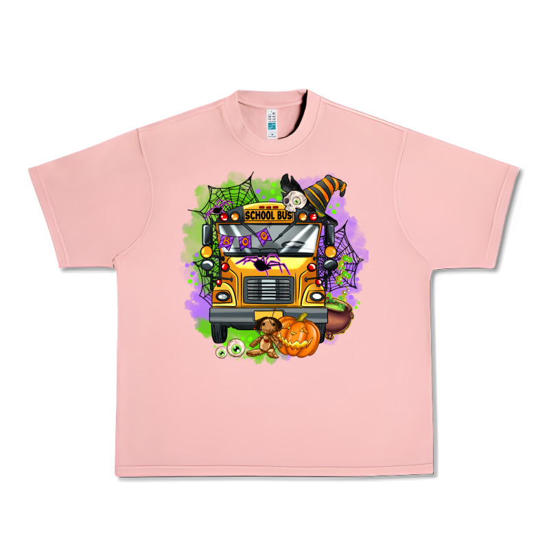 Halloween School Bus Urban Heavy Tee by AdoDesignShop | Teevron