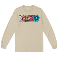 Mushroom xoxo braunvieh cow Long Sleeve Tee - AdoDesignShop