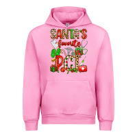Fuchsia Pink santa's favorite pct Urban Hoodie - texasbilliewilder