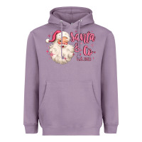 Lavender santa and co Heavyweight Hoodie - MaliasSmallBusiness
