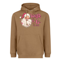 Toasted Coconut santa and co Heavyweight Hoodie - MaliasSmallBusiness