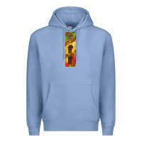 Colony Blue juneteenth pen wrap Premium Hoodie - BarkalooDesign