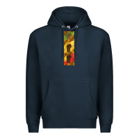 Navy juneteenth pen wrap Premium Hoodie - BarkalooDesign